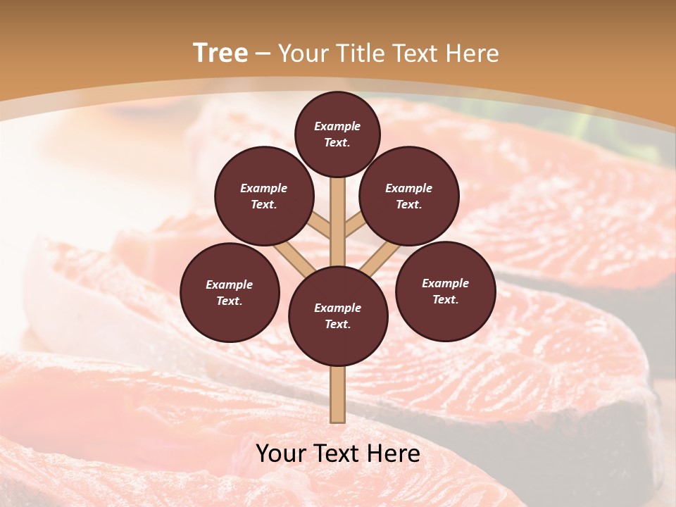 Dinner Fruit Objects PowerPoint Template