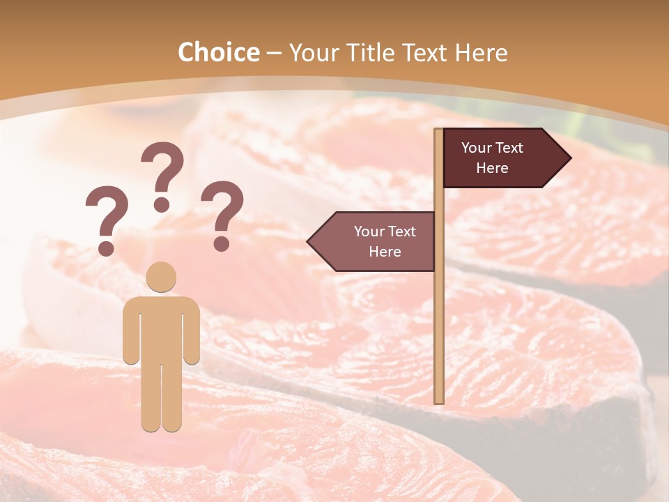 Dinner Fruit Objects PowerPoint Template