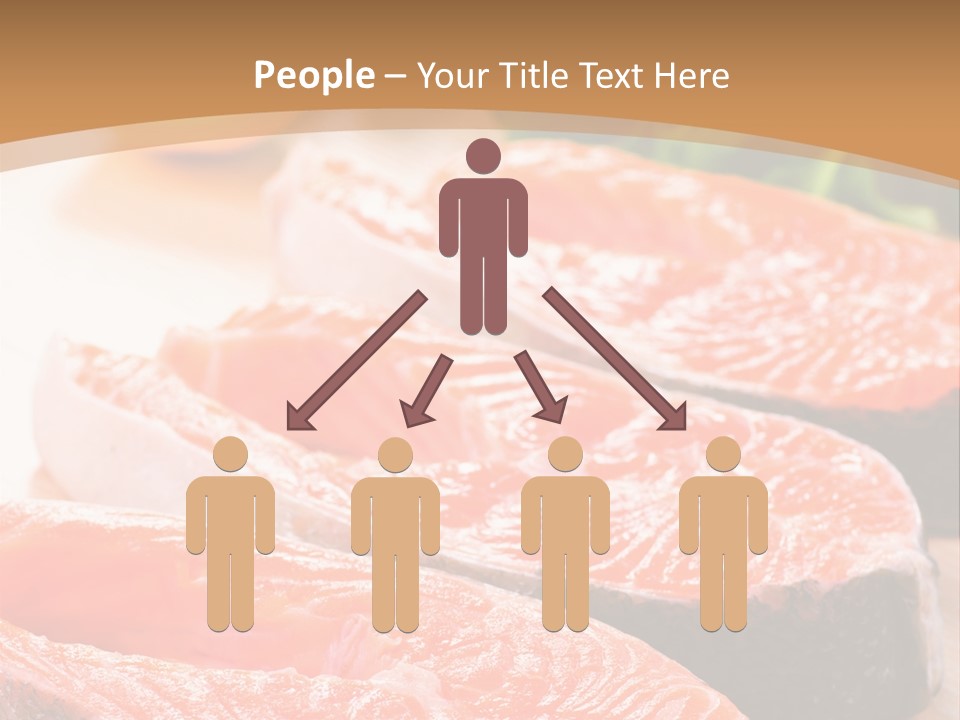 Dinner Fruit Objects PowerPoint Template