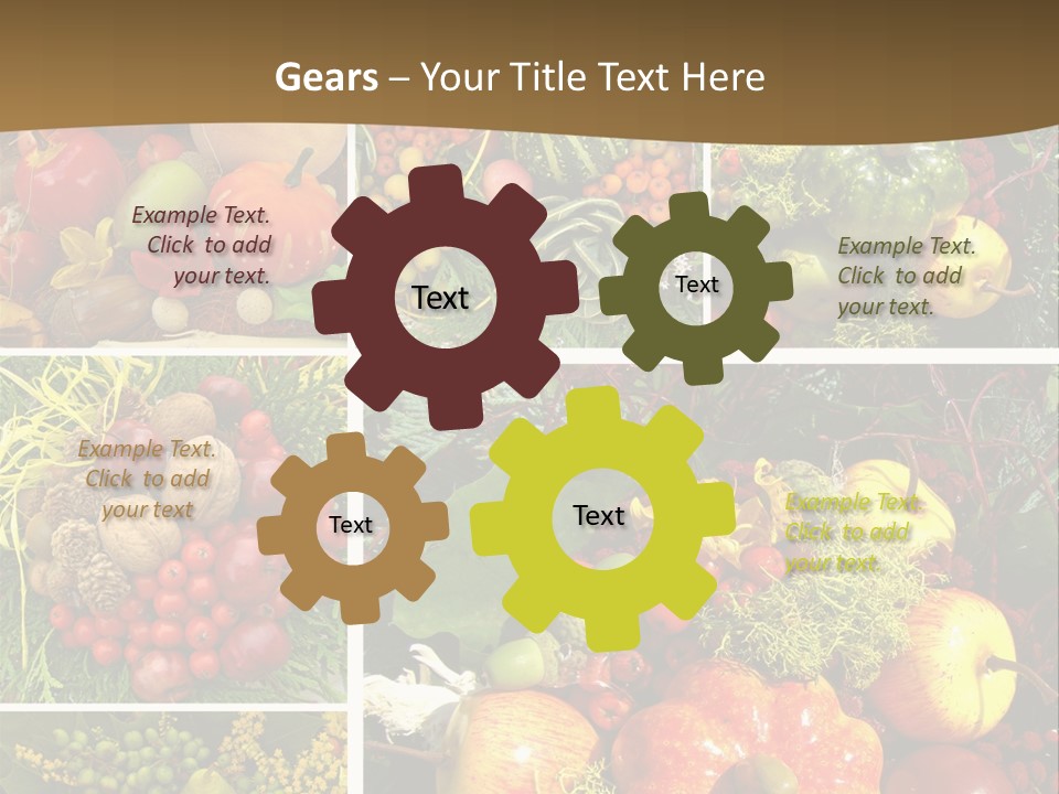 Country Ripe Thanksgiving PowerPoint Template