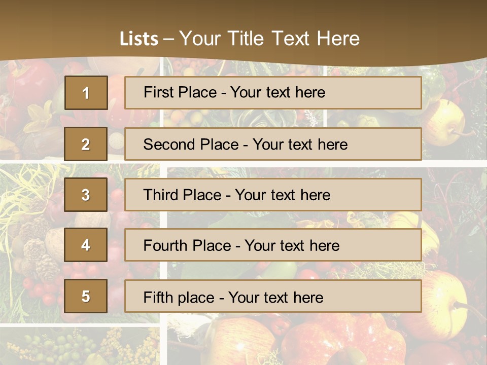 Country Ripe Thanksgiving PowerPoint Template