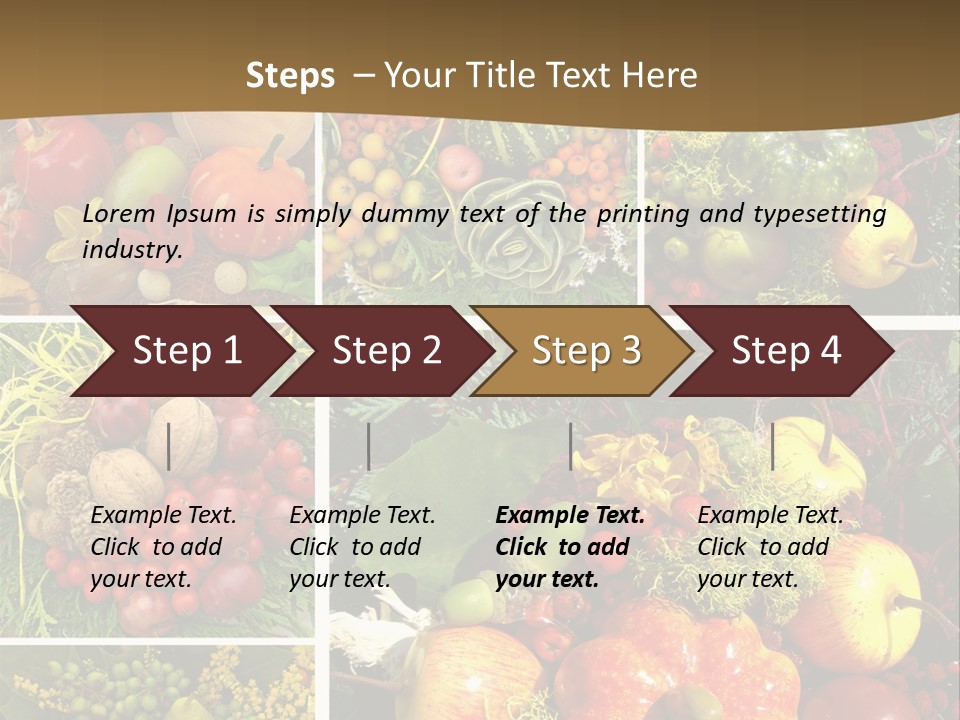 Country Ripe Thanksgiving PowerPoint Template