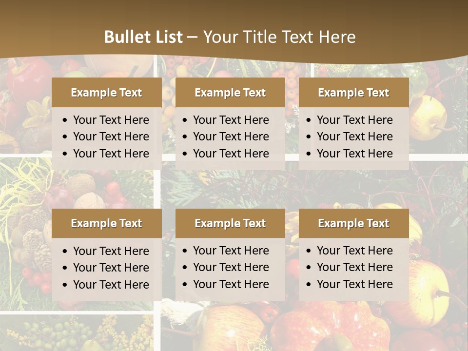 Country Ripe Thanksgiving PowerPoint Template