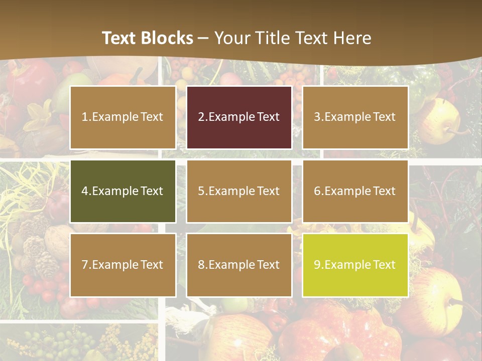 Country Ripe Thanksgiving PowerPoint Template