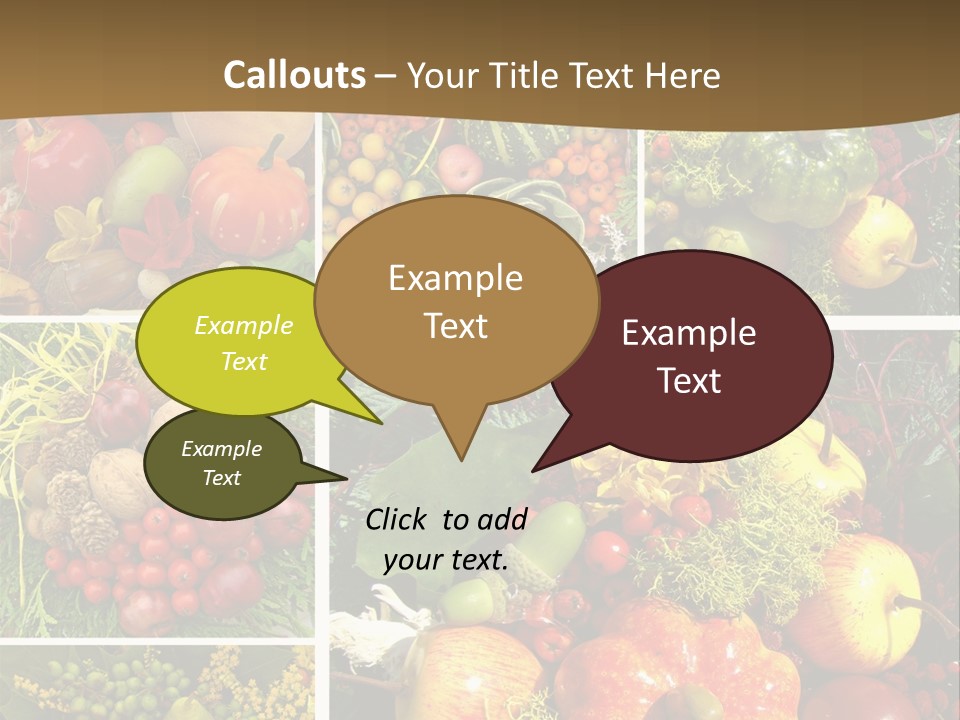 Country Ripe Thanksgiving PowerPoint Template