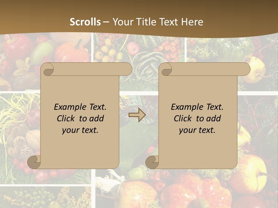 Country Ripe Thanksgiving PowerPoint Template