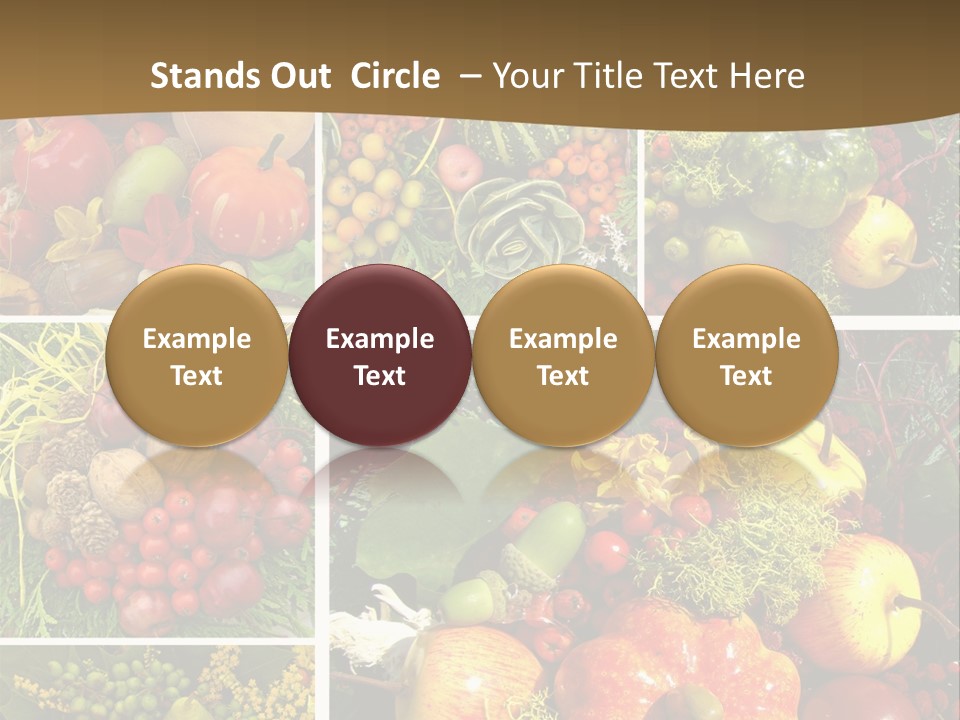 Country Ripe Thanksgiving PowerPoint Template