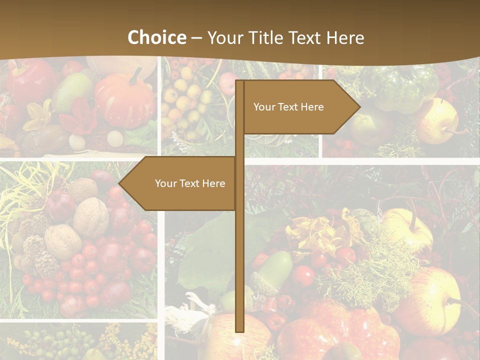 Country Ripe Thanksgiving PowerPoint Template