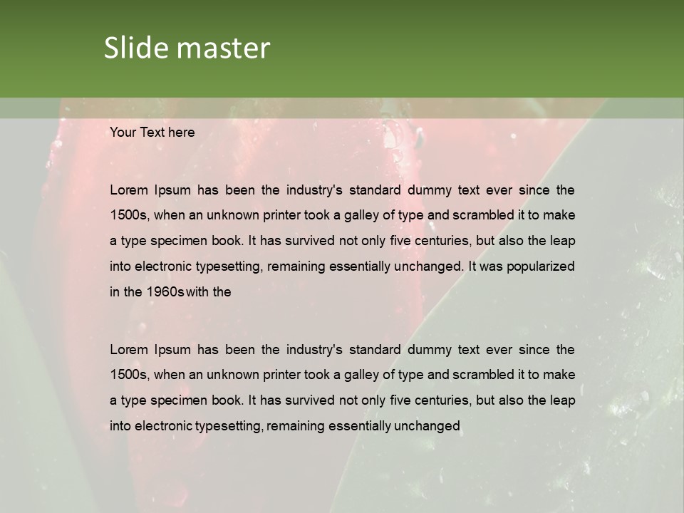 Profe Ional Li Ten Office PowerPoint Template