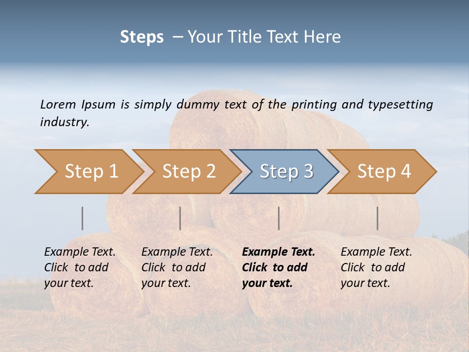 Dry Boundless Bright PowerPoint Template