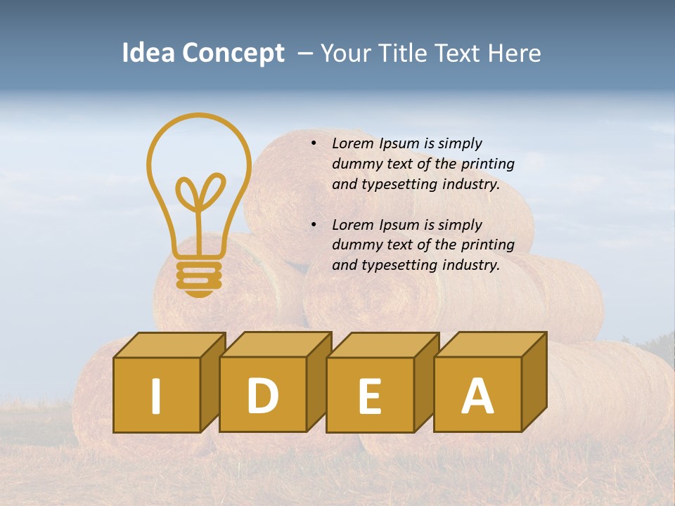 Dry Boundless Bright PowerPoint Template