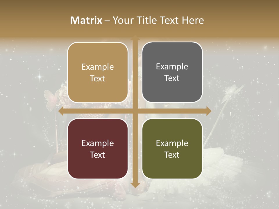 Splendour Attire Wing PowerPoint Template