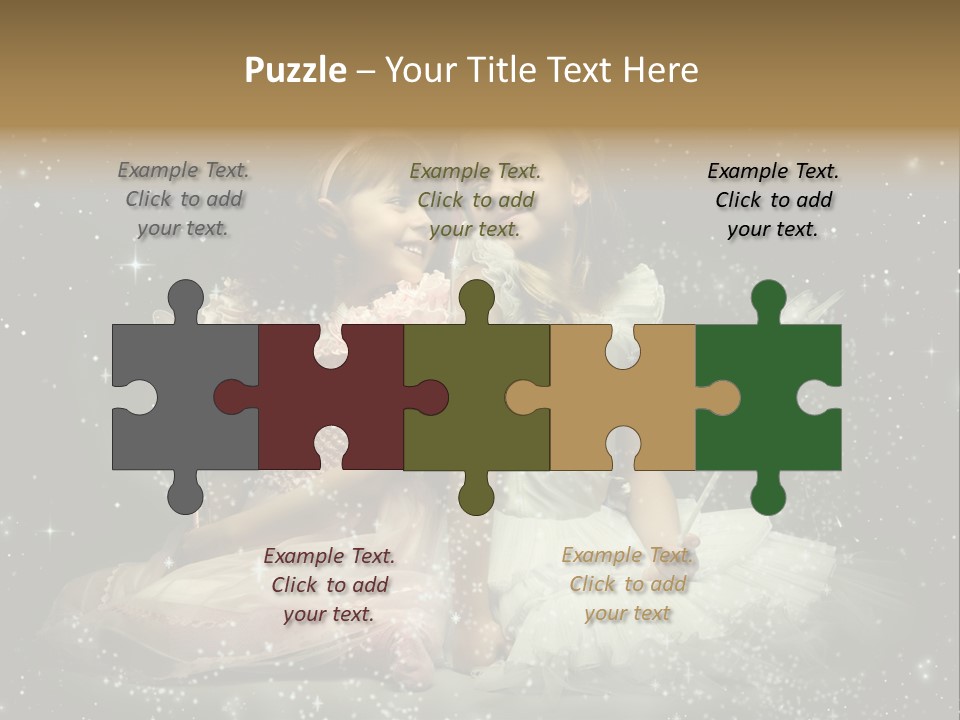 Splendour Attire Wing PowerPoint Template