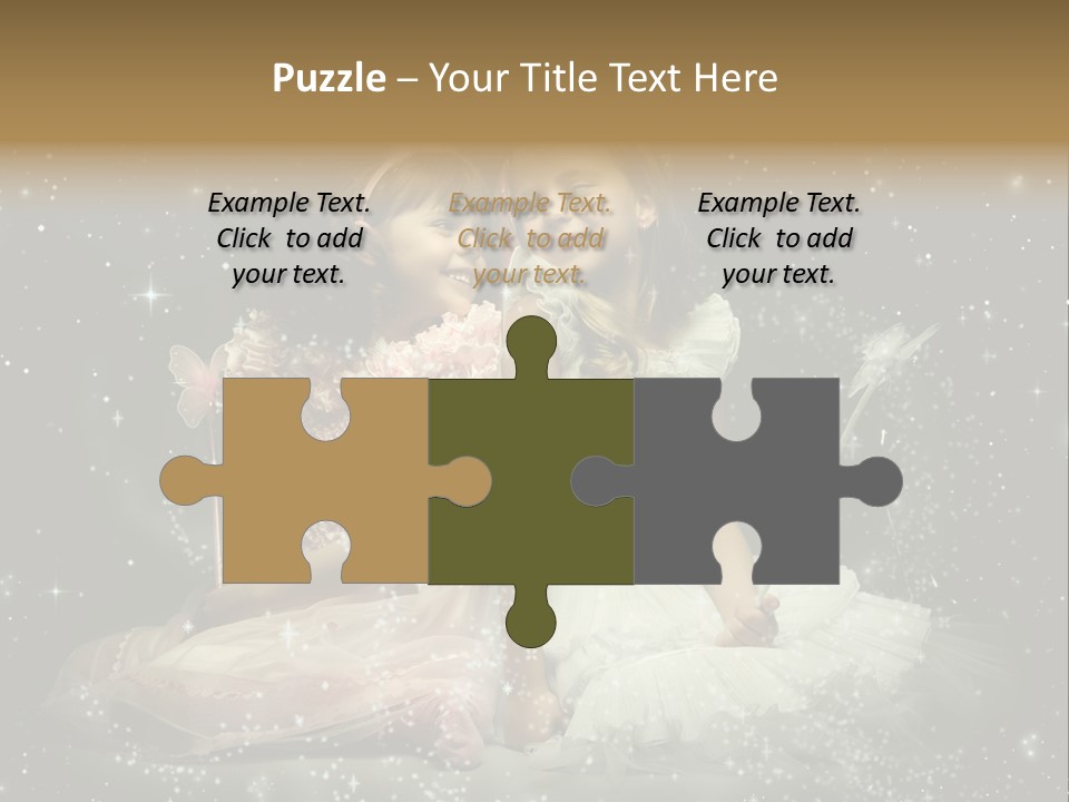 Splendour Attire Wing PowerPoint Template