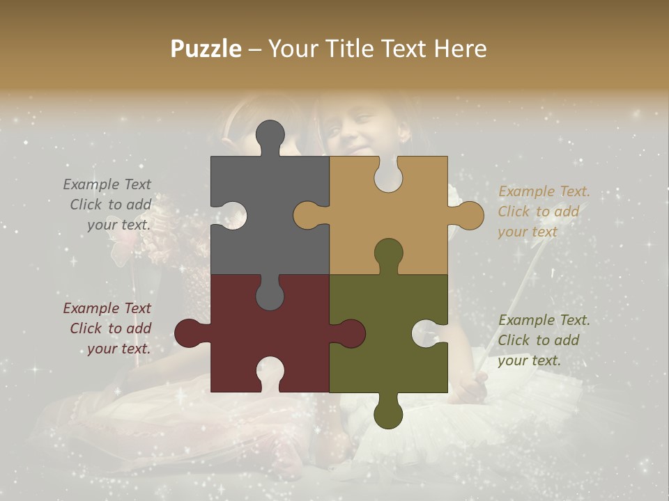 Splendour Attire Wing PowerPoint Template