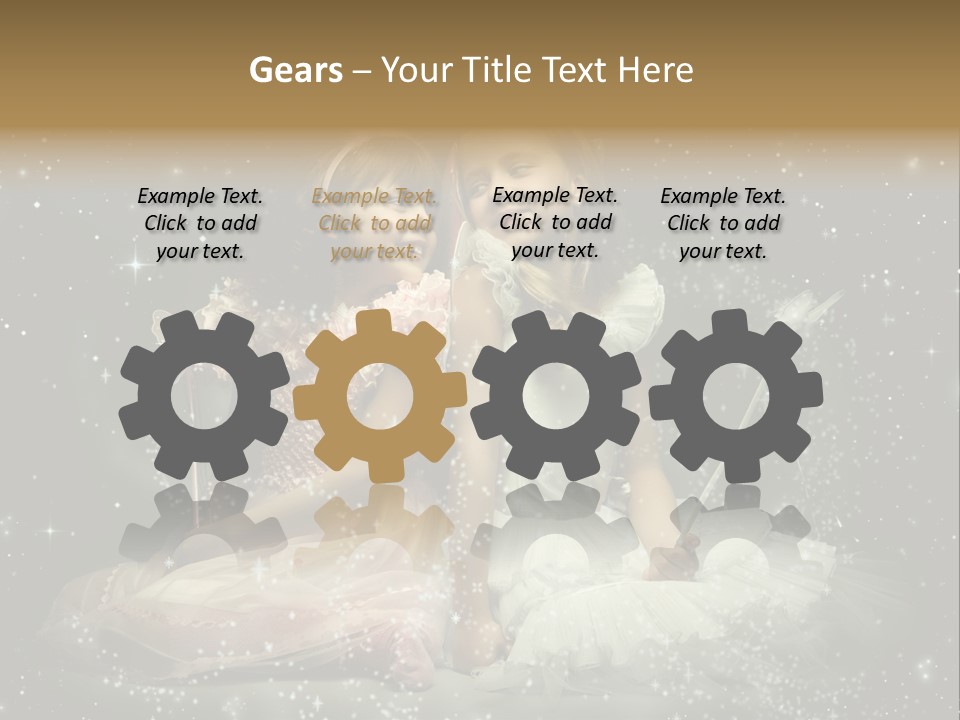 Splendour Attire Wing PowerPoint Template