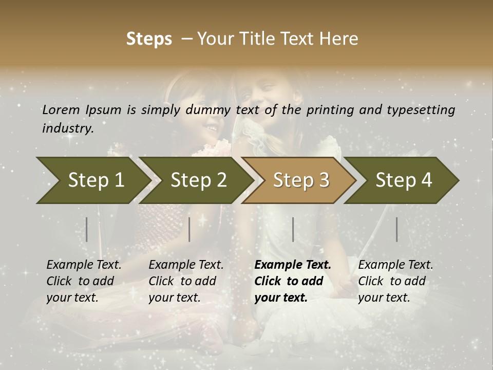 Splendour Attire Wing PowerPoint Template