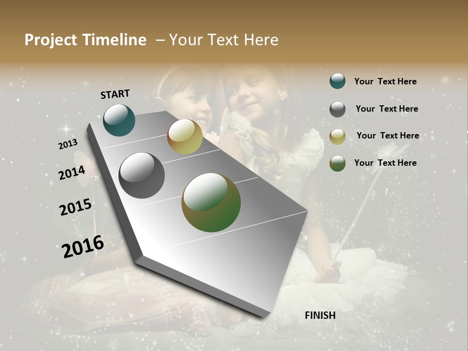 Splendour Attire Wing PowerPoint Template