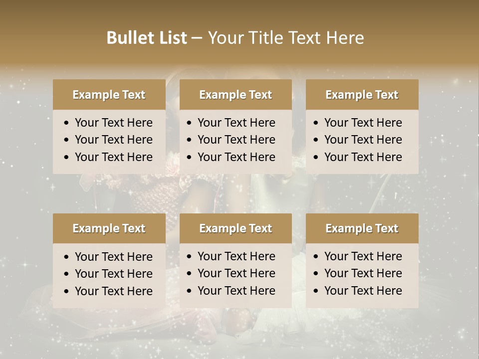 Splendour Attire Wing PowerPoint Template