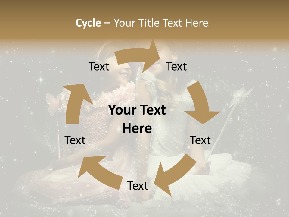 Splendour Attire Wing PowerPoint Template