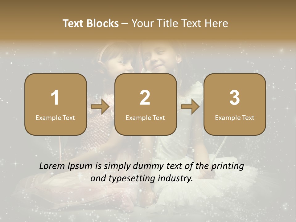 Splendour Attire Wing PowerPoint Template