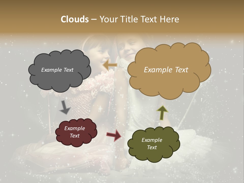 Splendour Attire Wing PowerPoint Template