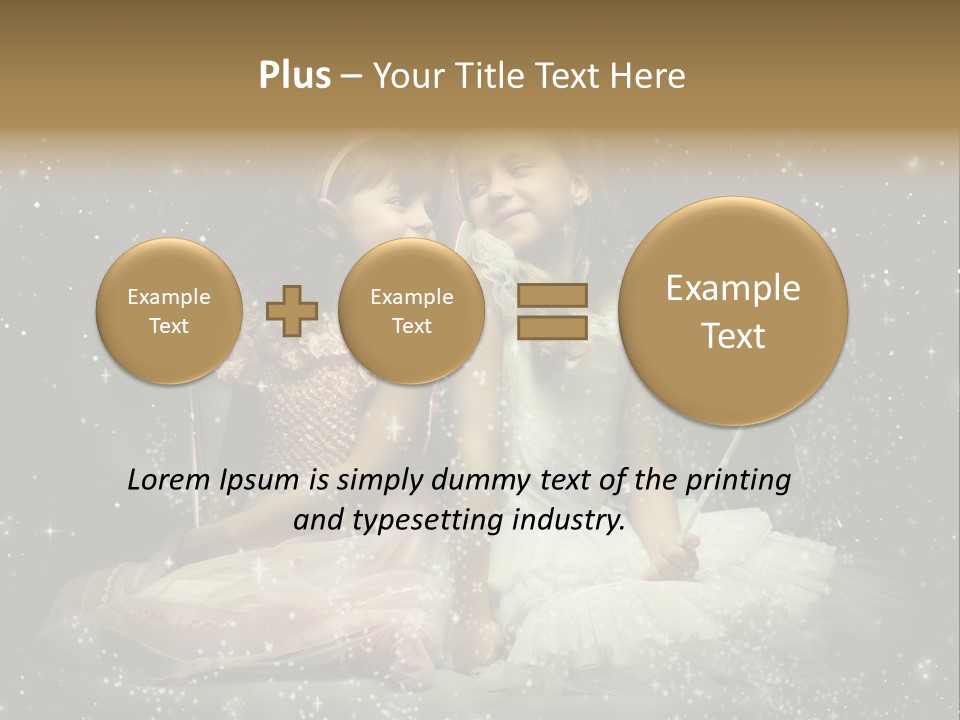 Splendour Attire Wing PowerPoint Template