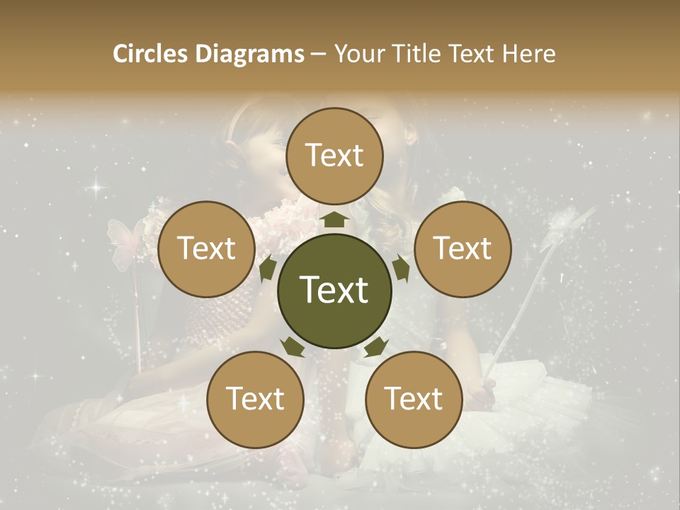 Splendour Attire Wing PowerPoint Template