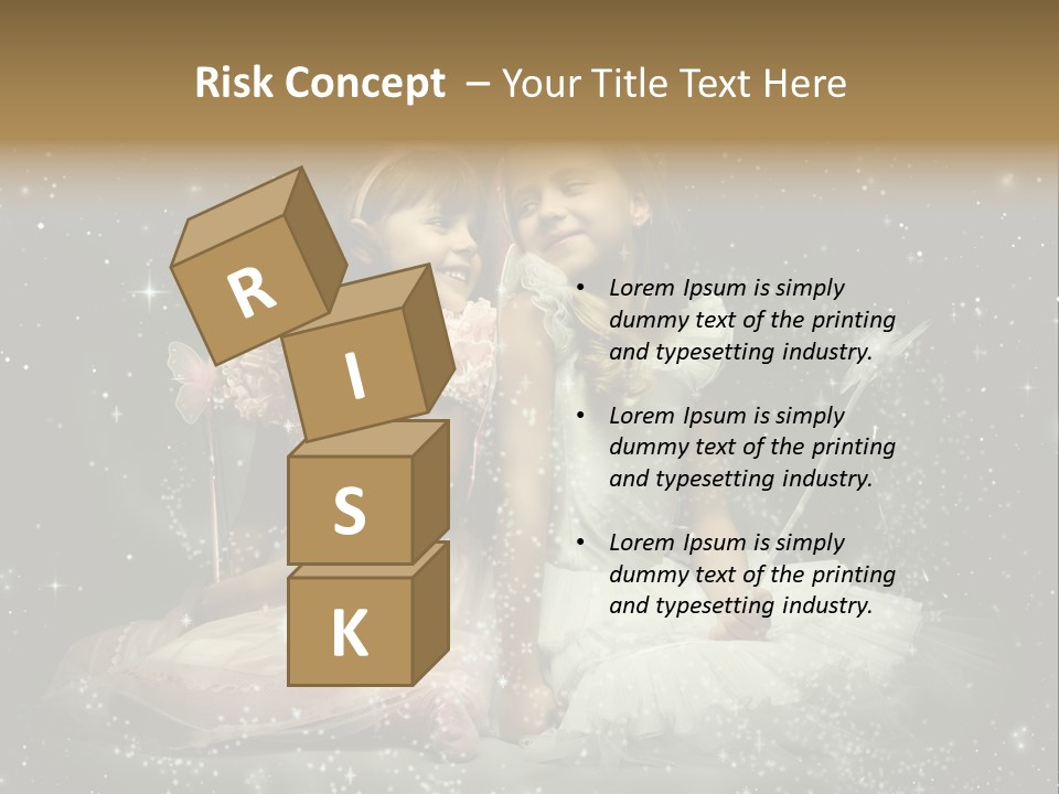 Splendour Attire Wing PowerPoint Template