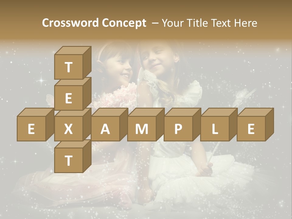 Splendour Attire Wing PowerPoint Template