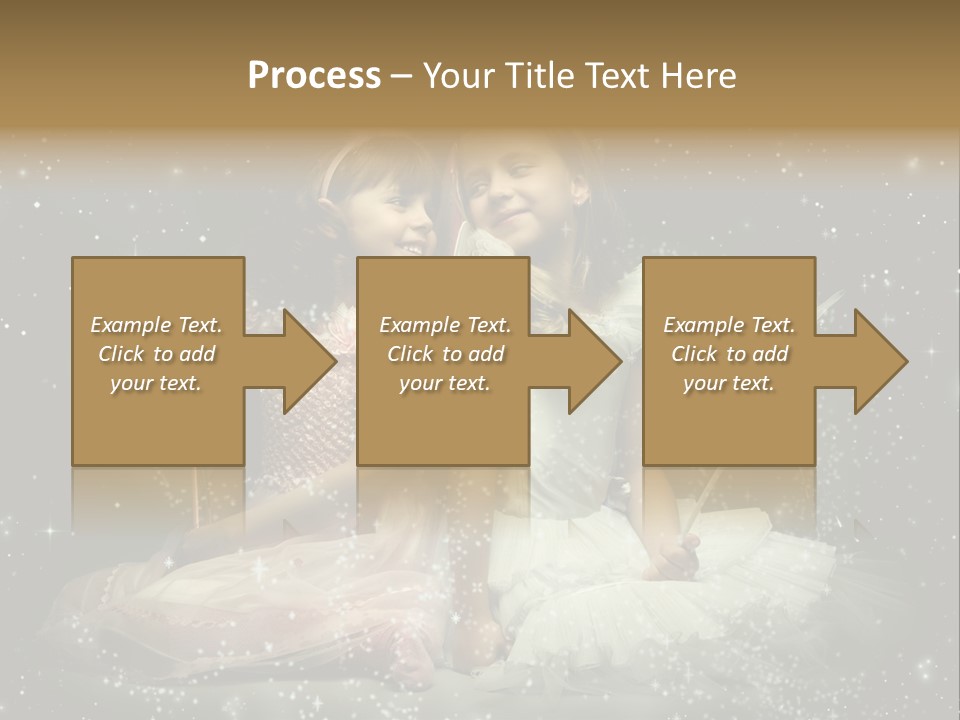 Splendour Attire Wing PowerPoint Template
