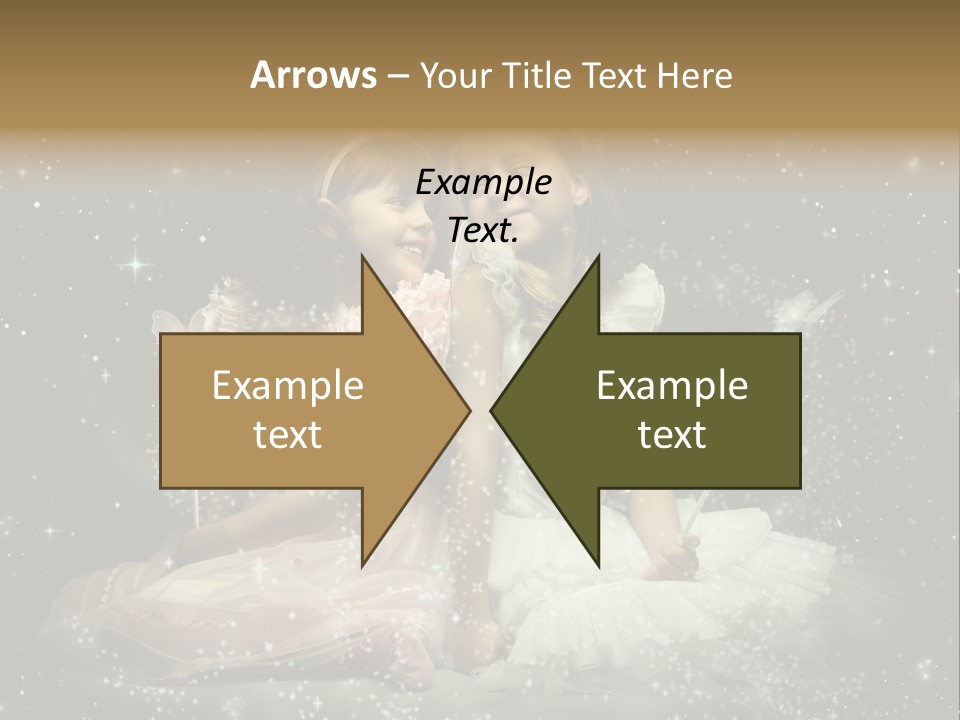 Splendour Attire Wing PowerPoint Template