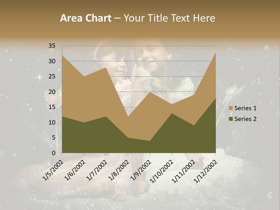 Splendour Attire Wing PowerPoint Template