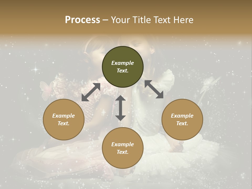 Splendour Attire Wing PowerPoint Template