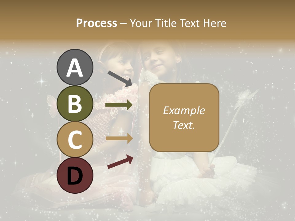 Splendour Attire Wing PowerPoint Template