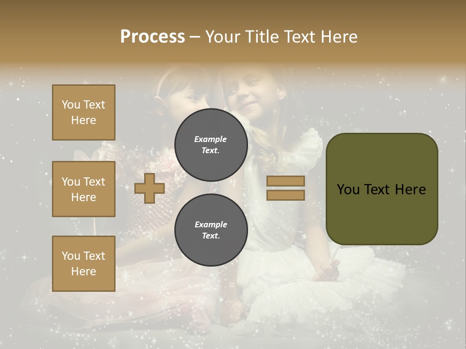 Splendour Attire Wing PowerPoint Template