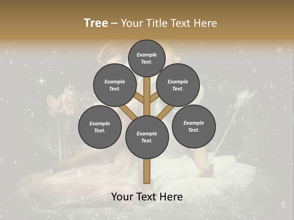 Splendour Attire Wing PowerPoint Template