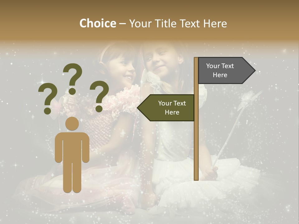 Splendour Attire Wing PowerPoint Template