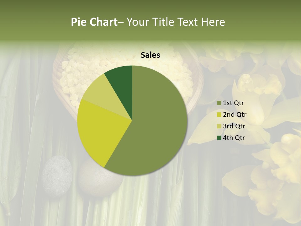 Palm Blossom Set PowerPoint Template