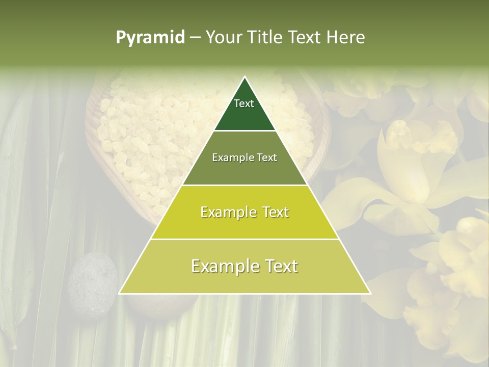 Palm Blossom Set PowerPoint Template