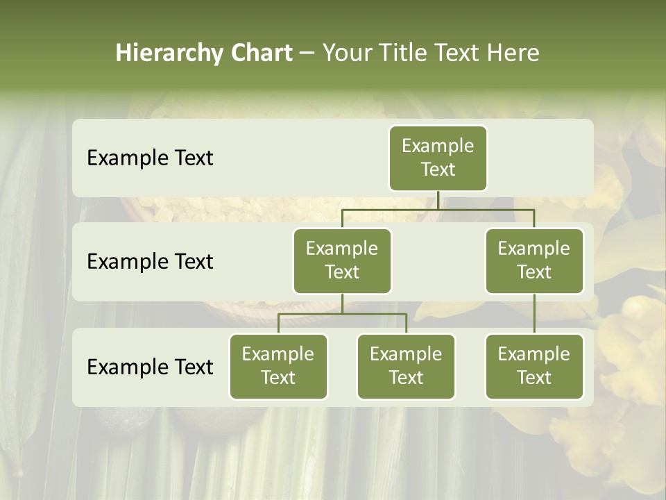 Palm Blossom Set PowerPoint Template