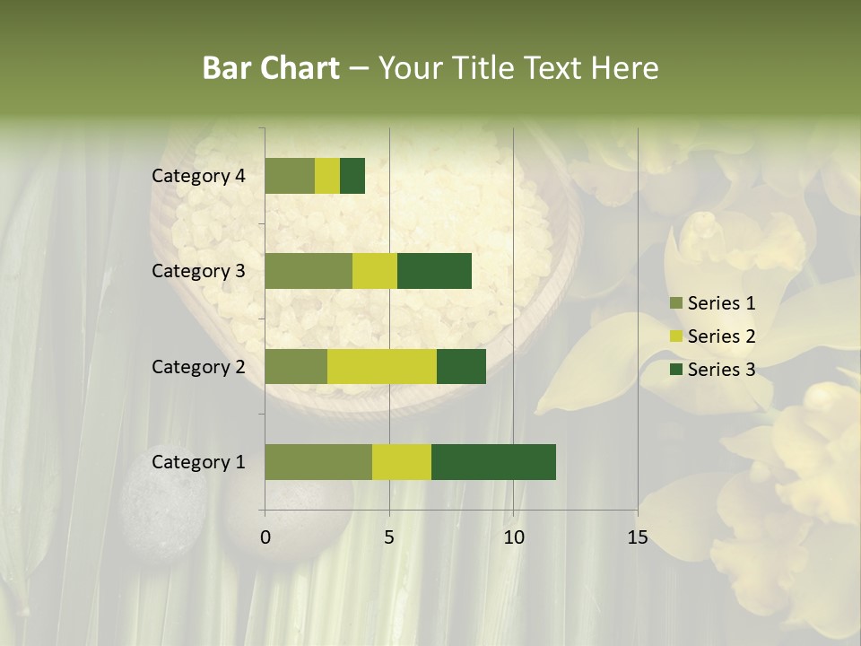 Palm Blossom Set PowerPoint Template