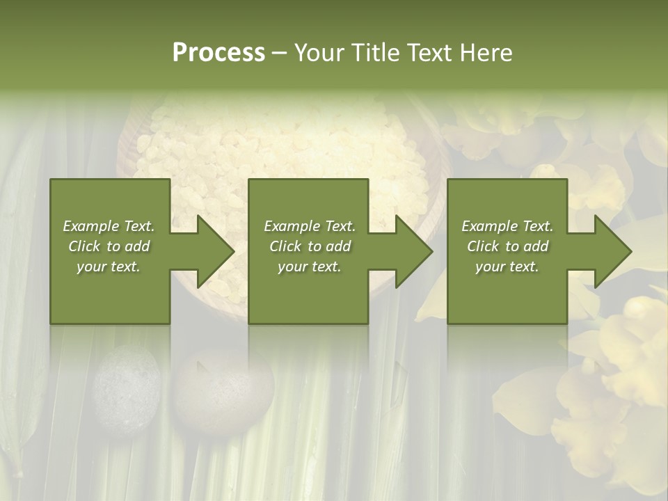 Palm Blossom Set PowerPoint Template
