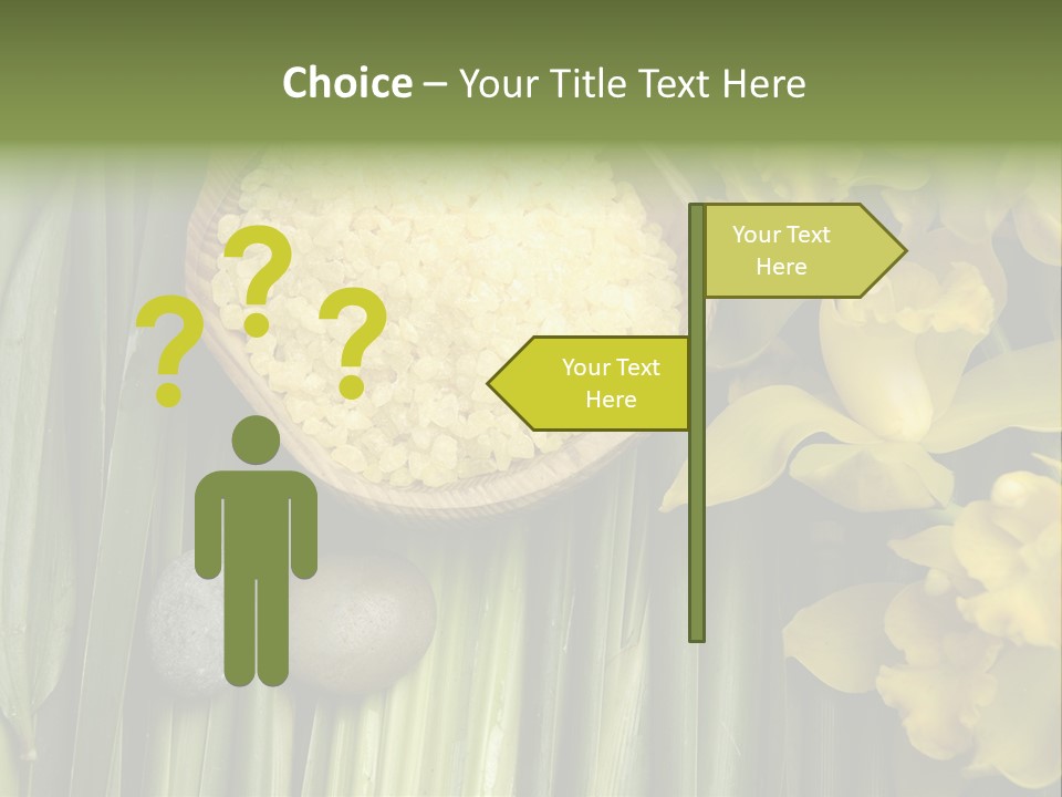 Palm Blossom Set PowerPoint Template