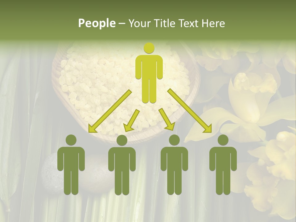 Palm Blossom Set PowerPoint Template