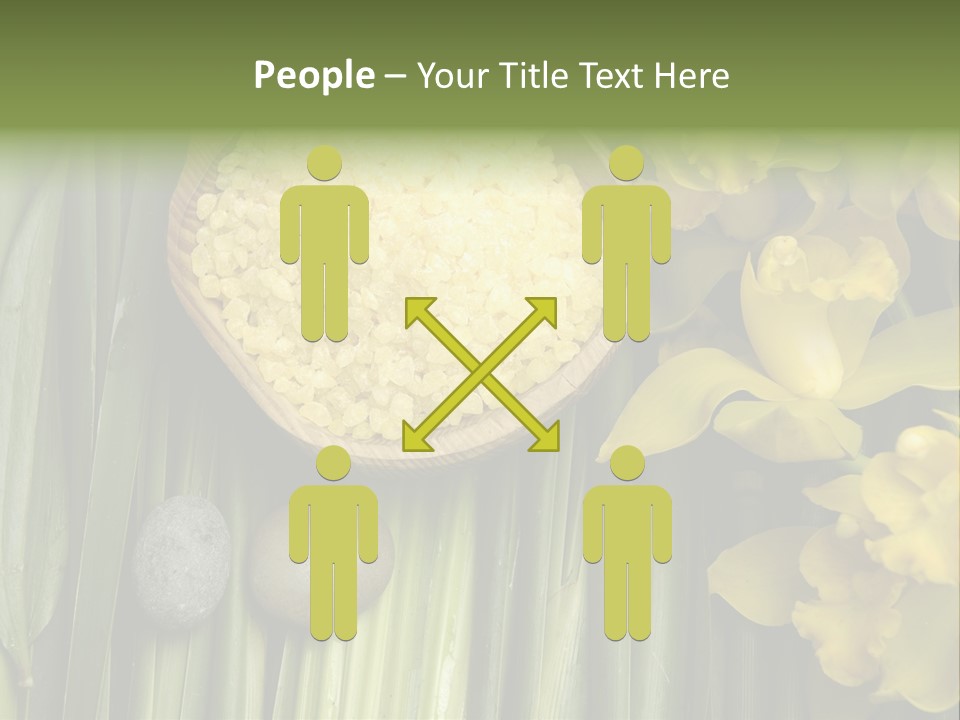 Palm Blossom Set PowerPoint Template