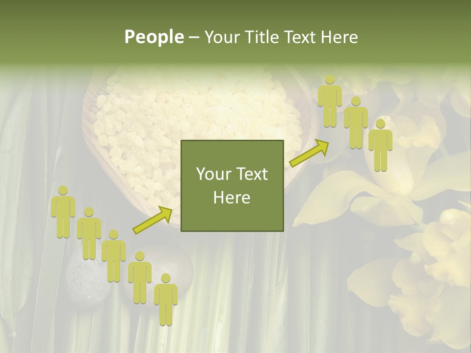 Palm Blossom Set PowerPoint Template