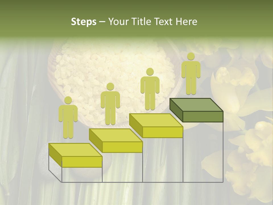 Palm Blossom Set PowerPoint Template