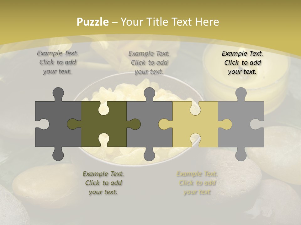 Green Treatment Tree PowerPoint Template