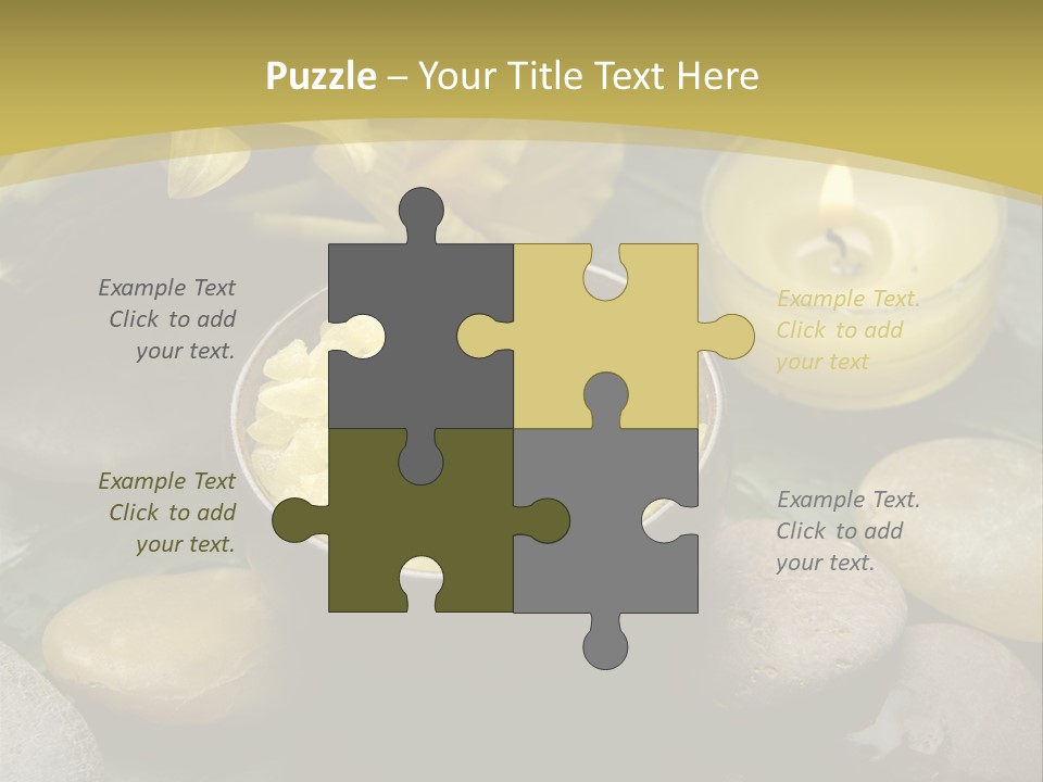 Green Treatment Tree PowerPoint Template